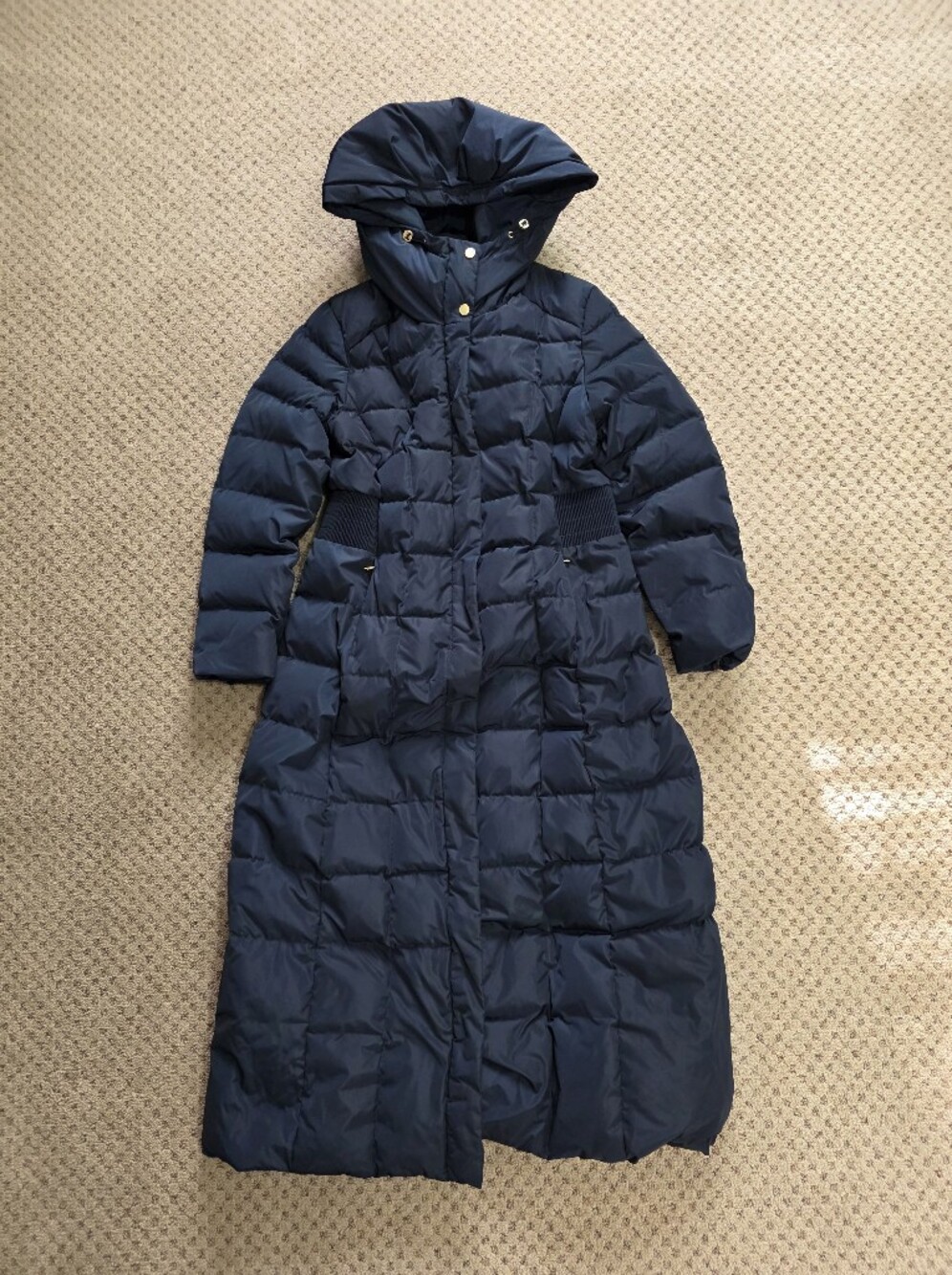Cole Haan Box-quilt Down Puffer Coat - Picture 9 of 12